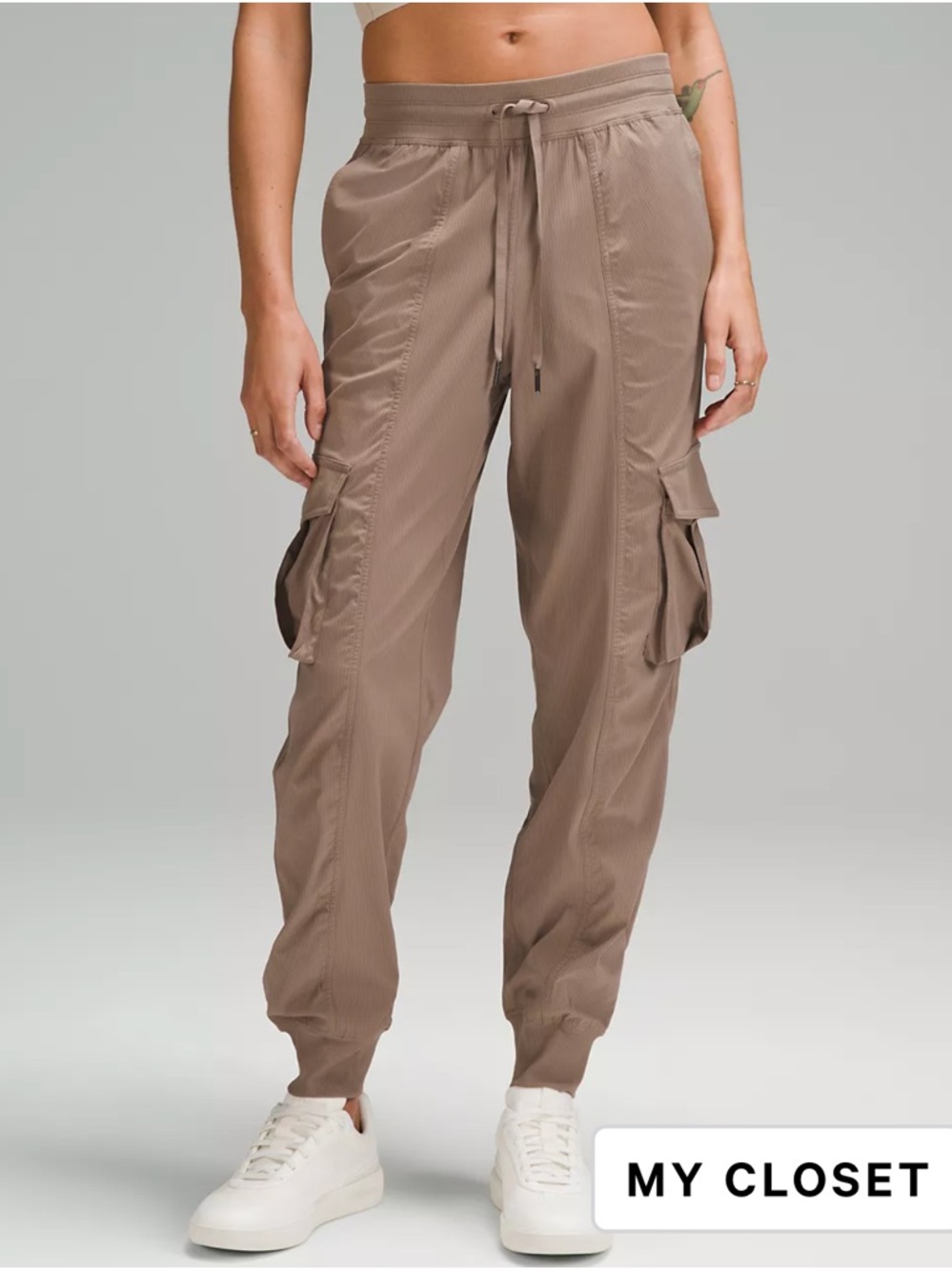Lululemon Beige Dance Cargo Pants